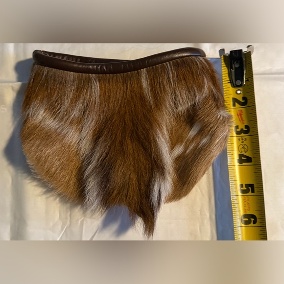 Sika Deer Purse. Real leather. Handmade from New Zealand - Picture 9 of 11